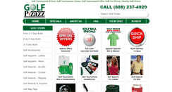 Desktop Screenshot of golfpizazz.com